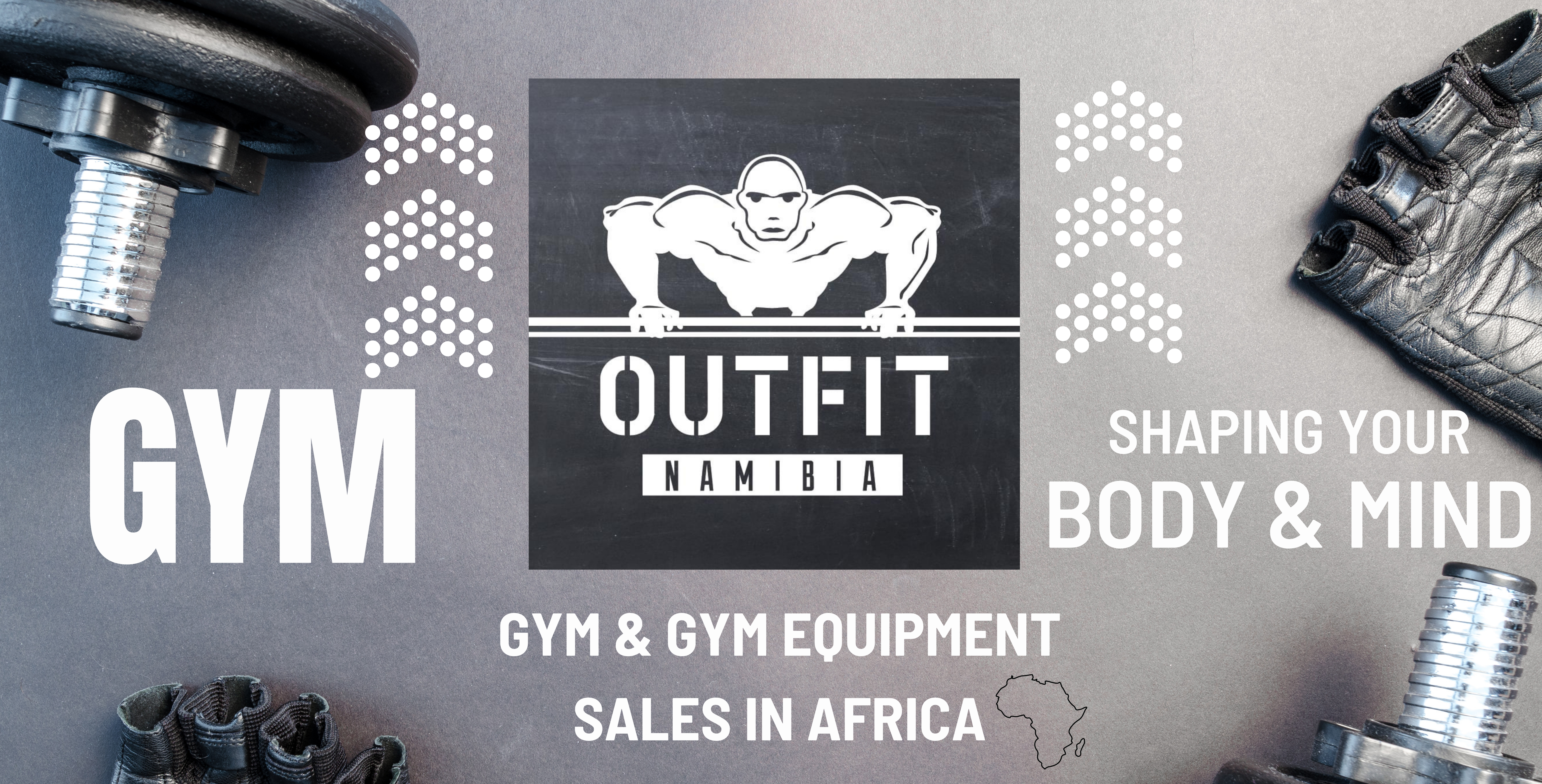 Outfit Namibia Gym Banner